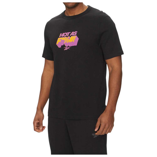 Reebok Ανδρική κοντομάνικη μπλούζα GS Hype Text Tee